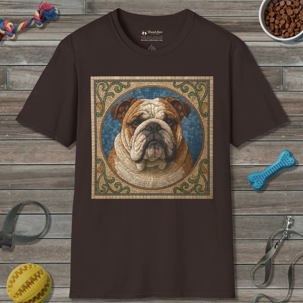 Bulldog Mosaic T-Shirt