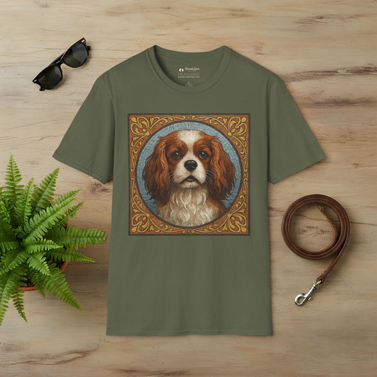 Cavalier King Charles Spaniel Mosaic T-Shirt