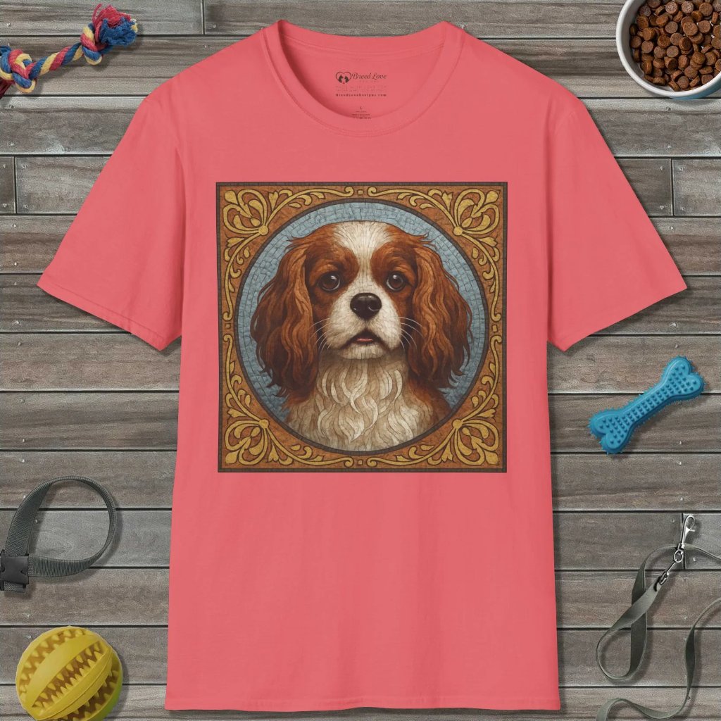 Cavalier King Charles Spaniel Mosaic T-Shirt