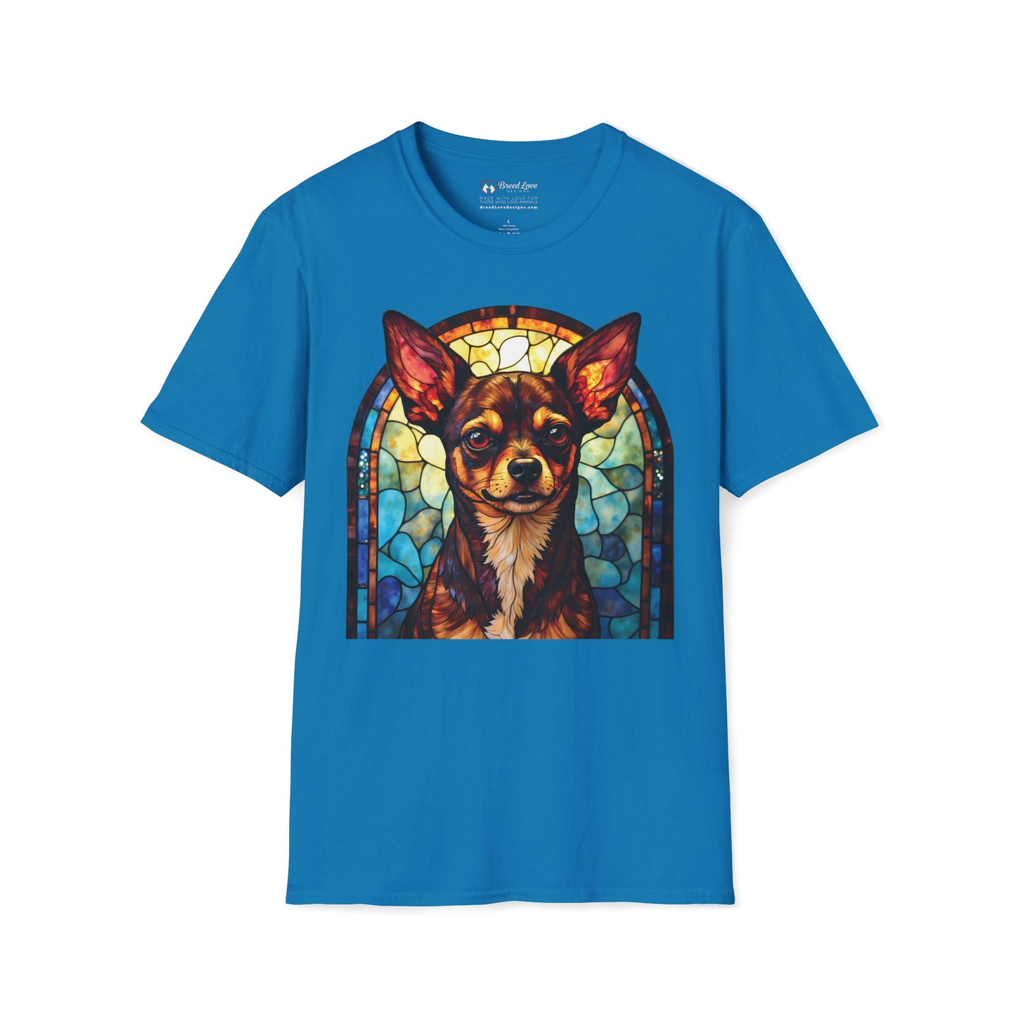 Stained Glass Chihuahua T-Shirt