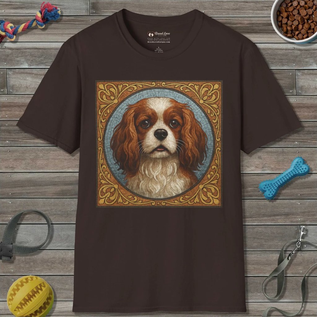Cavalier King Charles Spaniel Mosaic T-Shirt