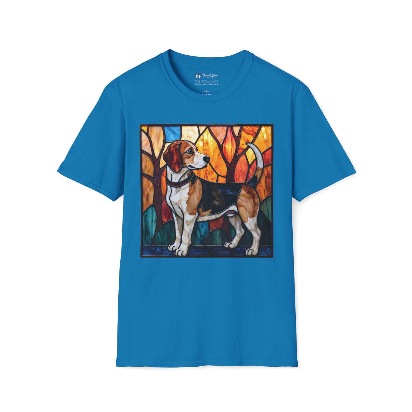 Stained Glass Beagle T-Shirt