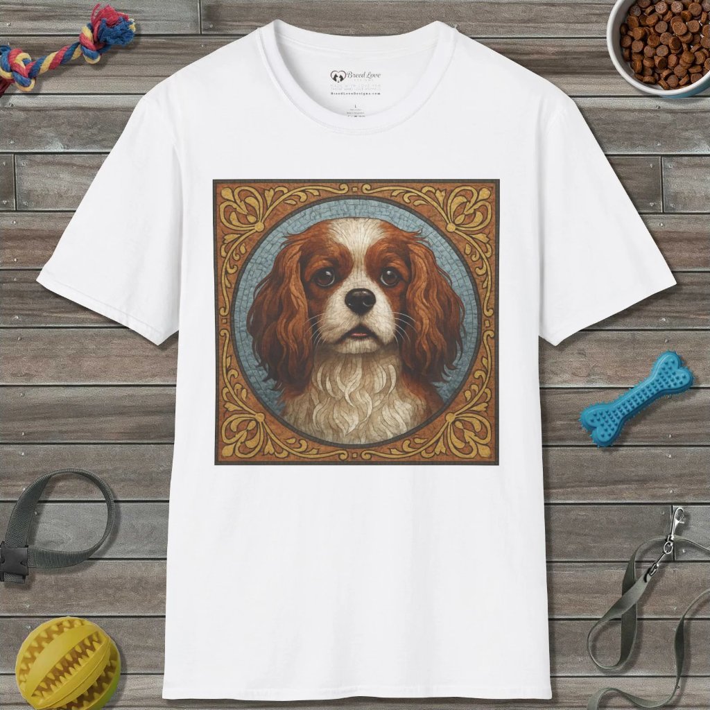 Cavalier King Charles Spaniel Mosaic T-Shirt
