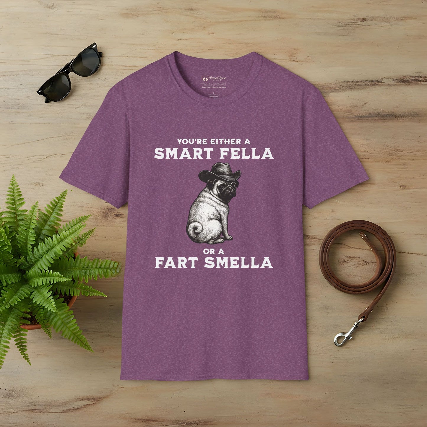 Smart Fella or Fart Smella T-Shirt
