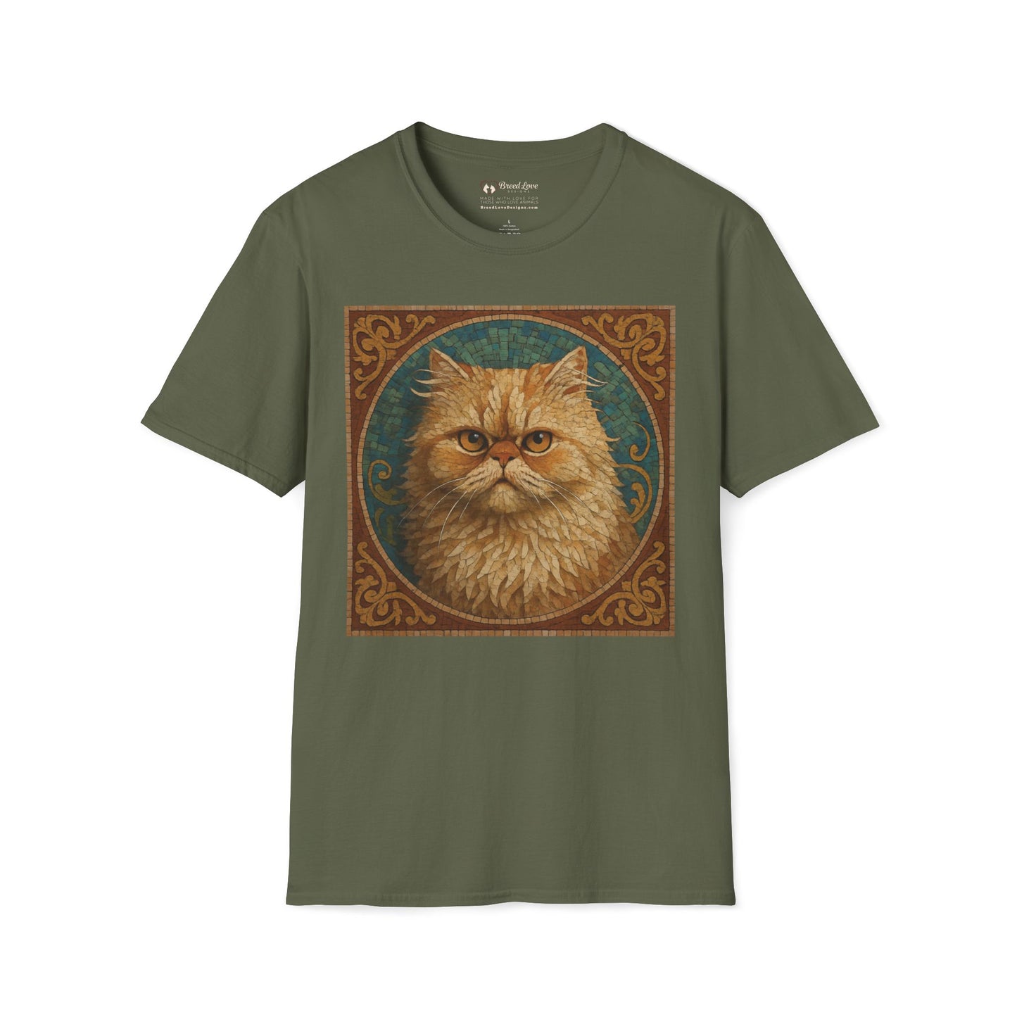 Persian Cat Mosaic T-Shirt