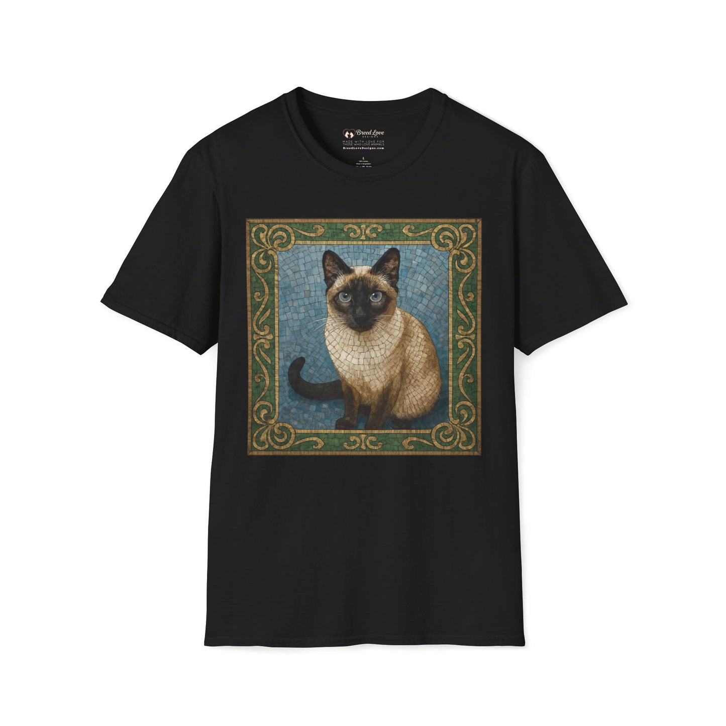 Siamese Cat Mosaic T-Shirt