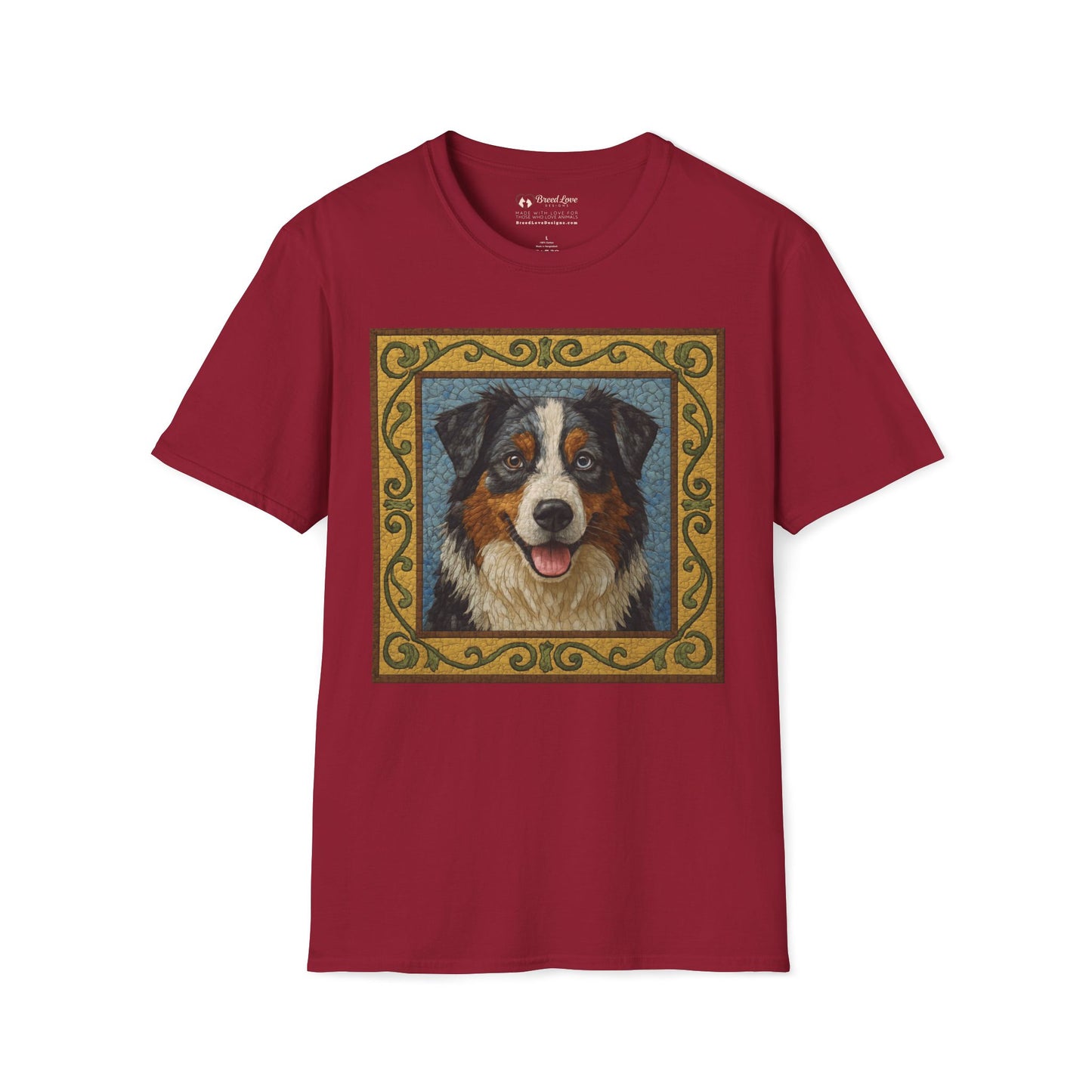 Australian Shepherd Mosaic T-Shirt