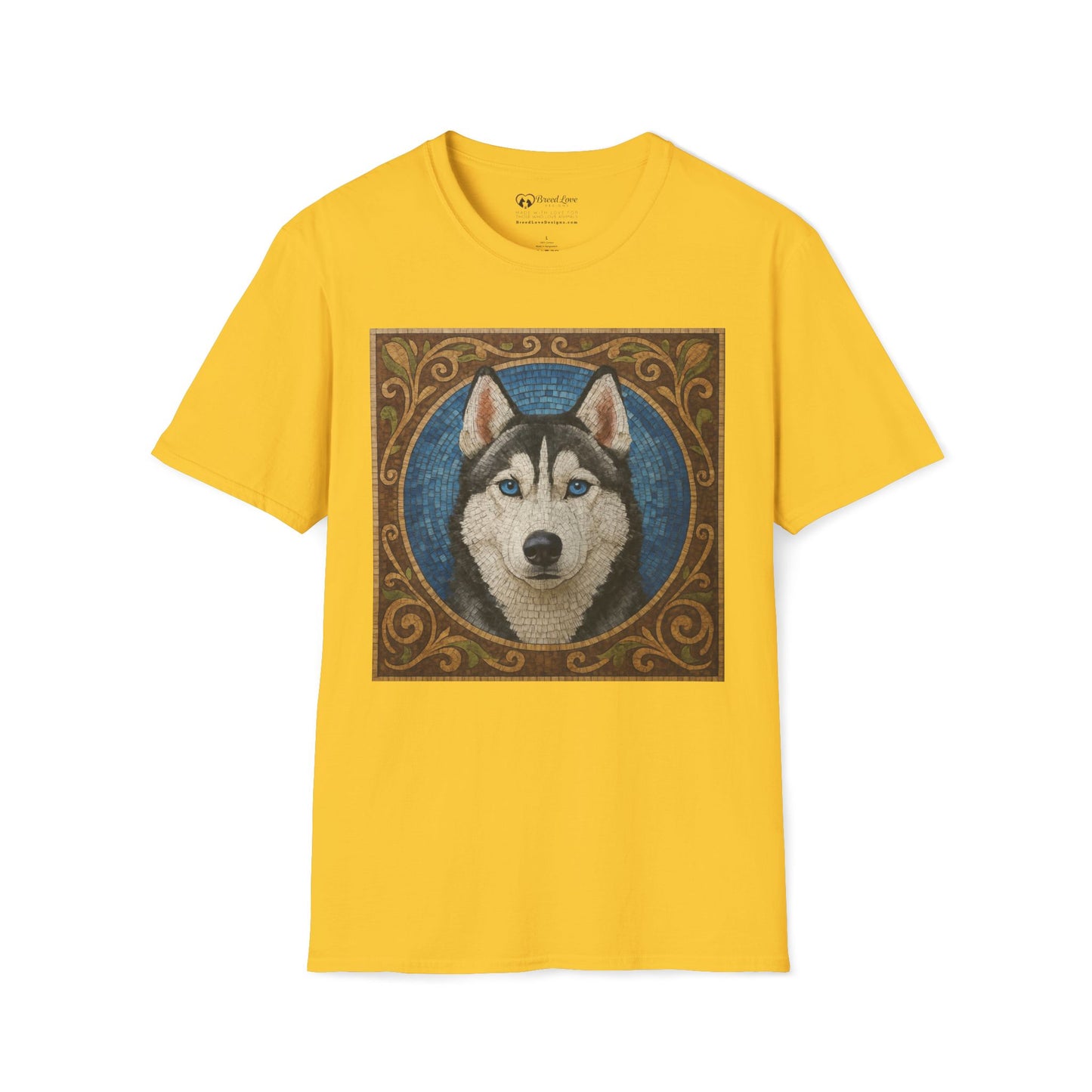 Siberian Husky Mosaic T-Shirt