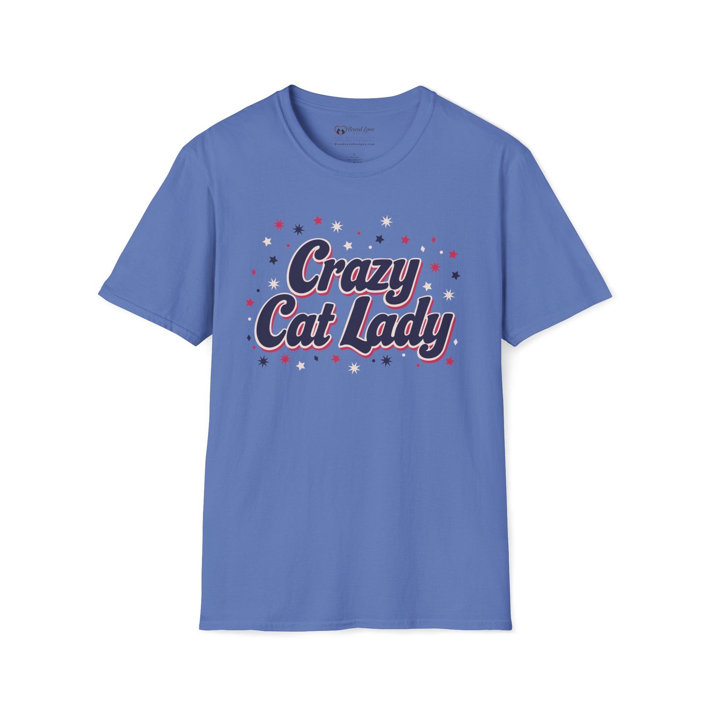 Sparkly Crazy Cat Lady T-Shirt