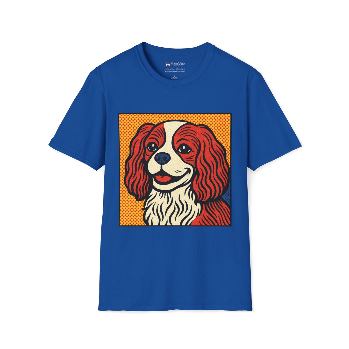 Cavalier King Charles Spaniel Pop Art T-Shirt