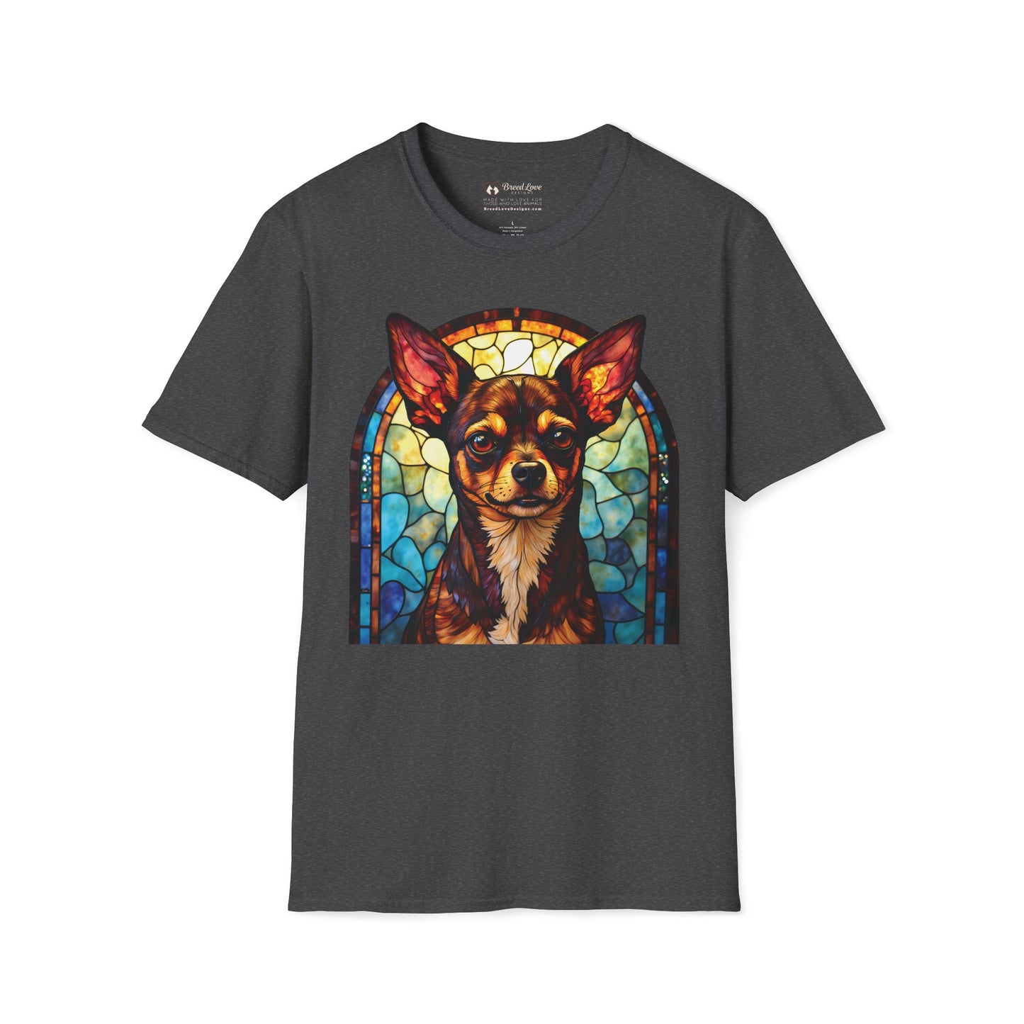 Stained Glass Chihuahua T-Shirt