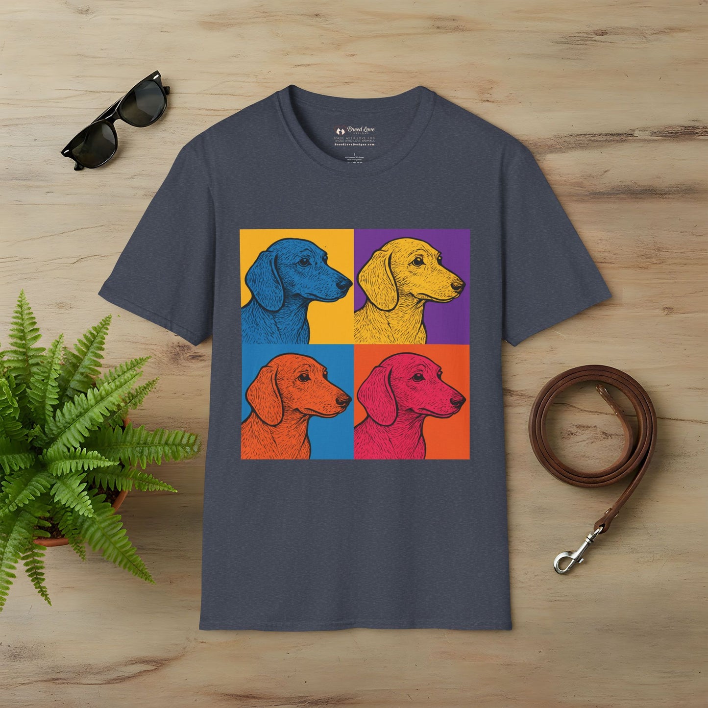 Dachshund Pop Art T-Shirt
