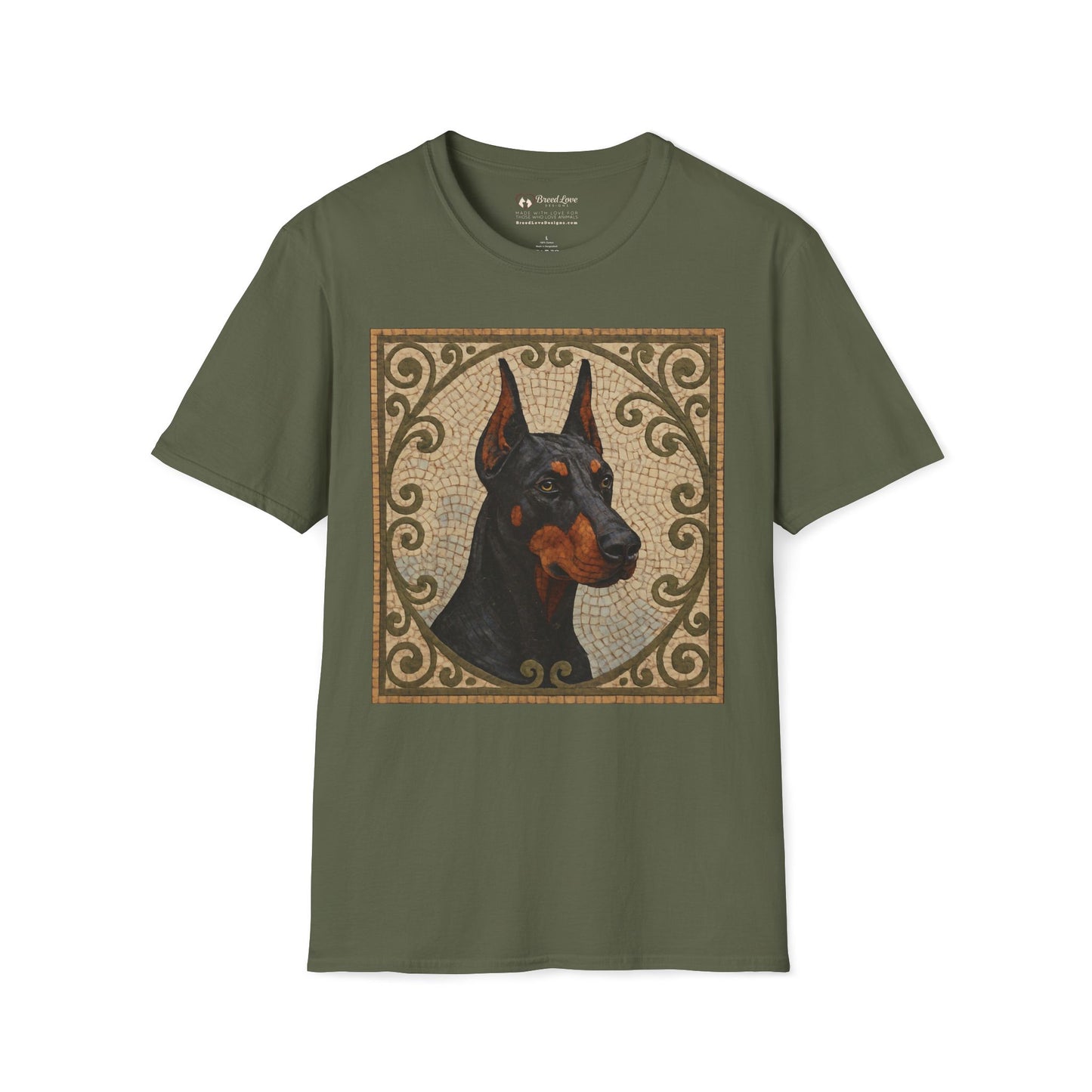 Doberman Pinscher Mosaic T-Shirt