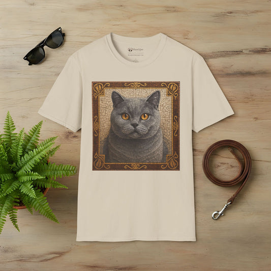 British Shorthair Mosaic T-Shirt