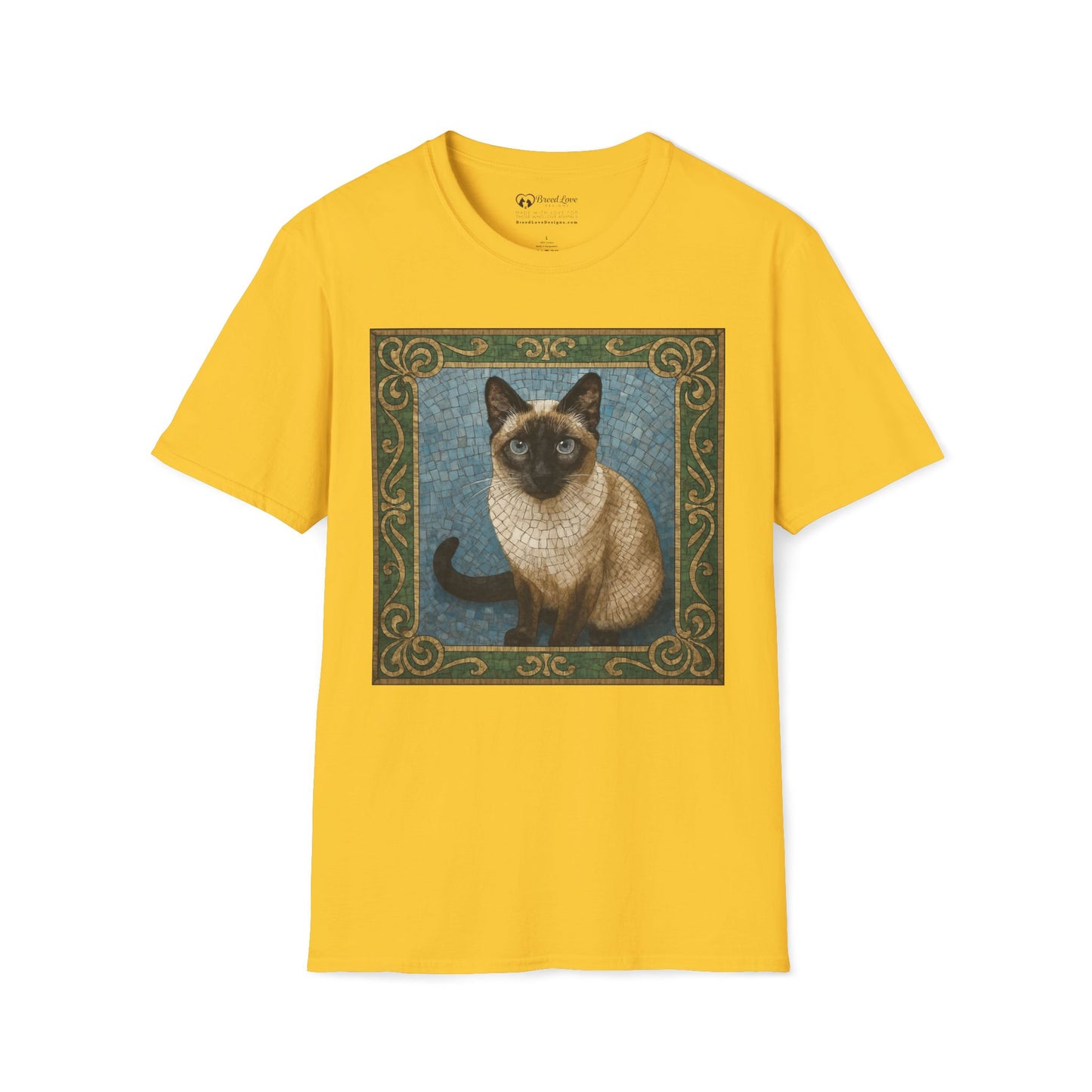Siamese Cat Mosaic T-Shirt