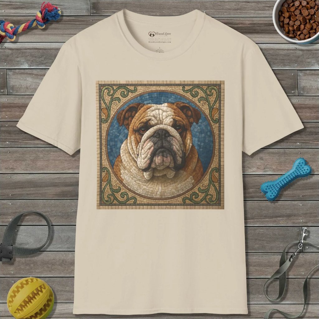 Bulldog Mosaic T-Shirt