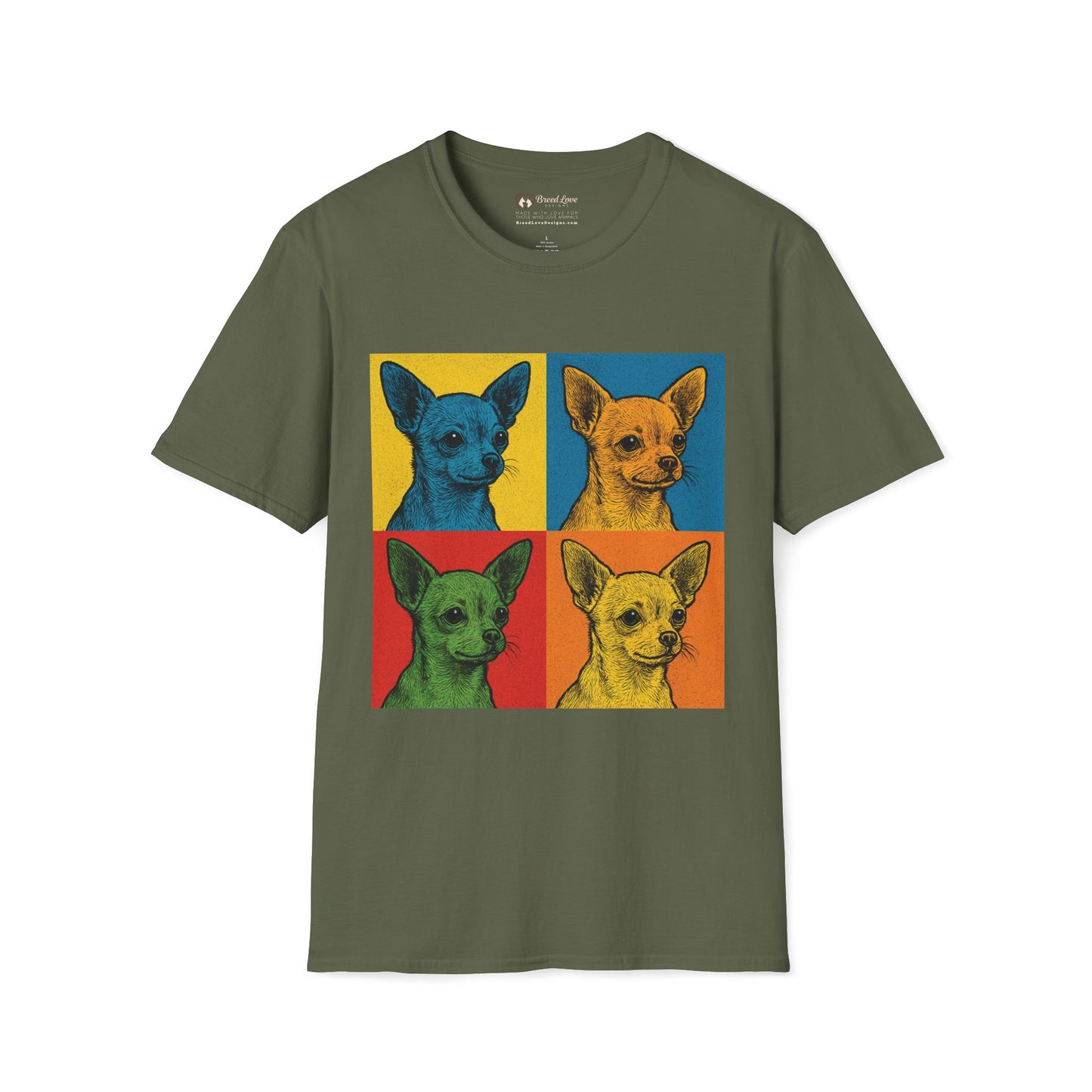 Chihuahua Pop Art T-Shirt