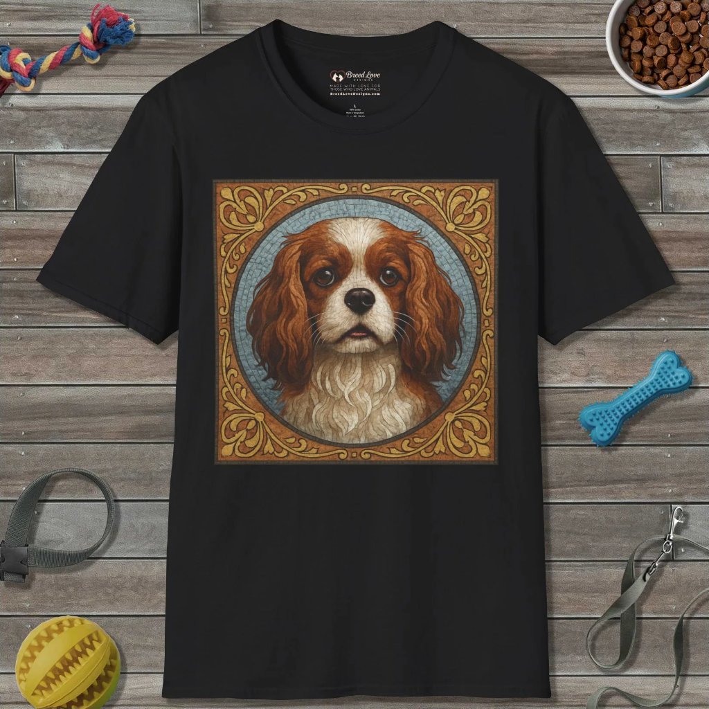 Cavalier King Charles Spaniel Mosaic T-Shirt