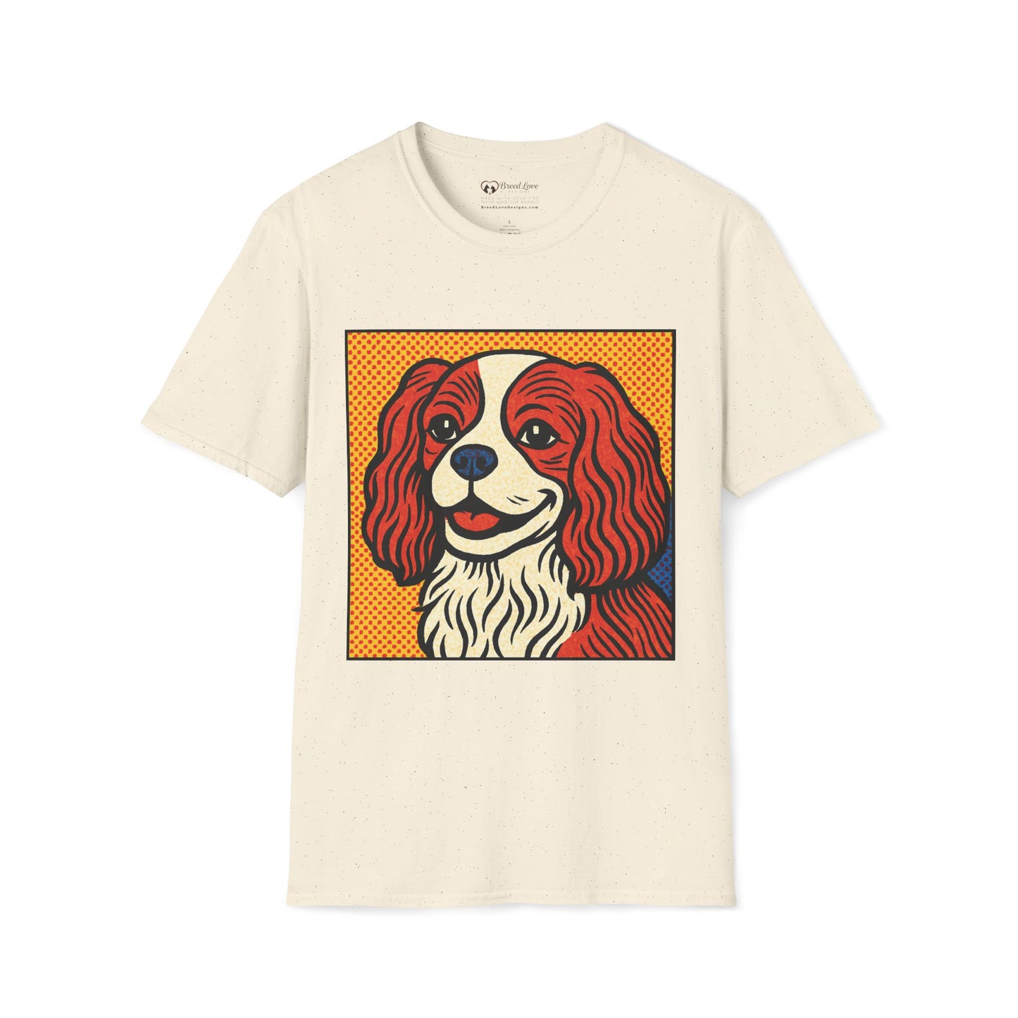 Cavalier King Charles Spaniel Pop Art T-Shirt