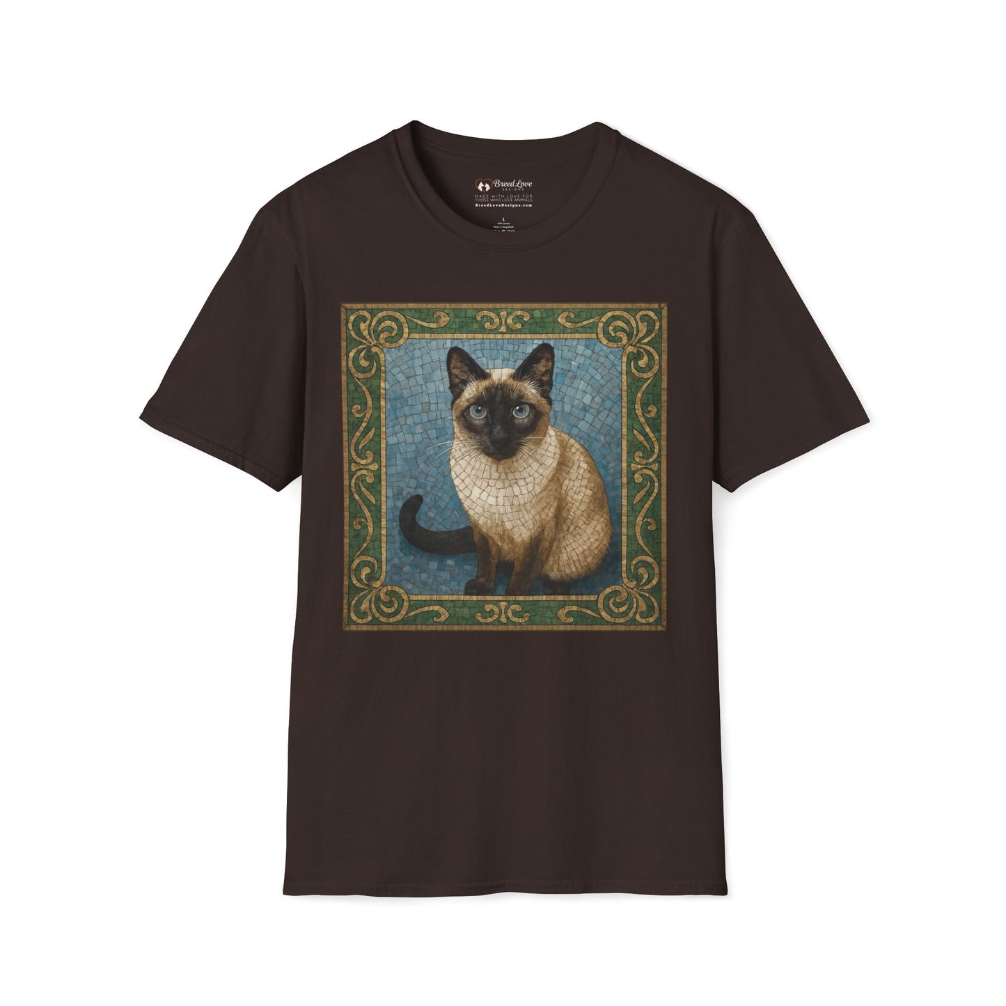 Siamese Cat Mosaic T-Shirt