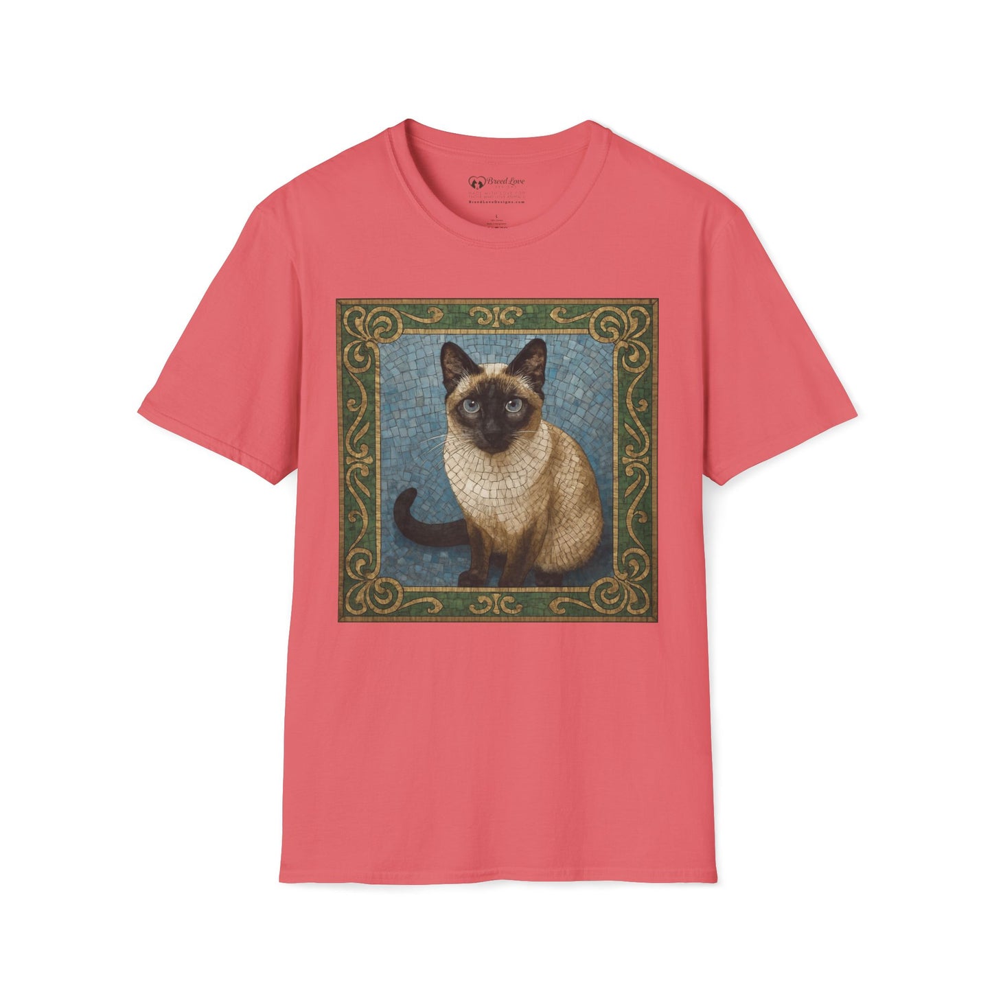 Siamese Cat Mosaic T-Shirt