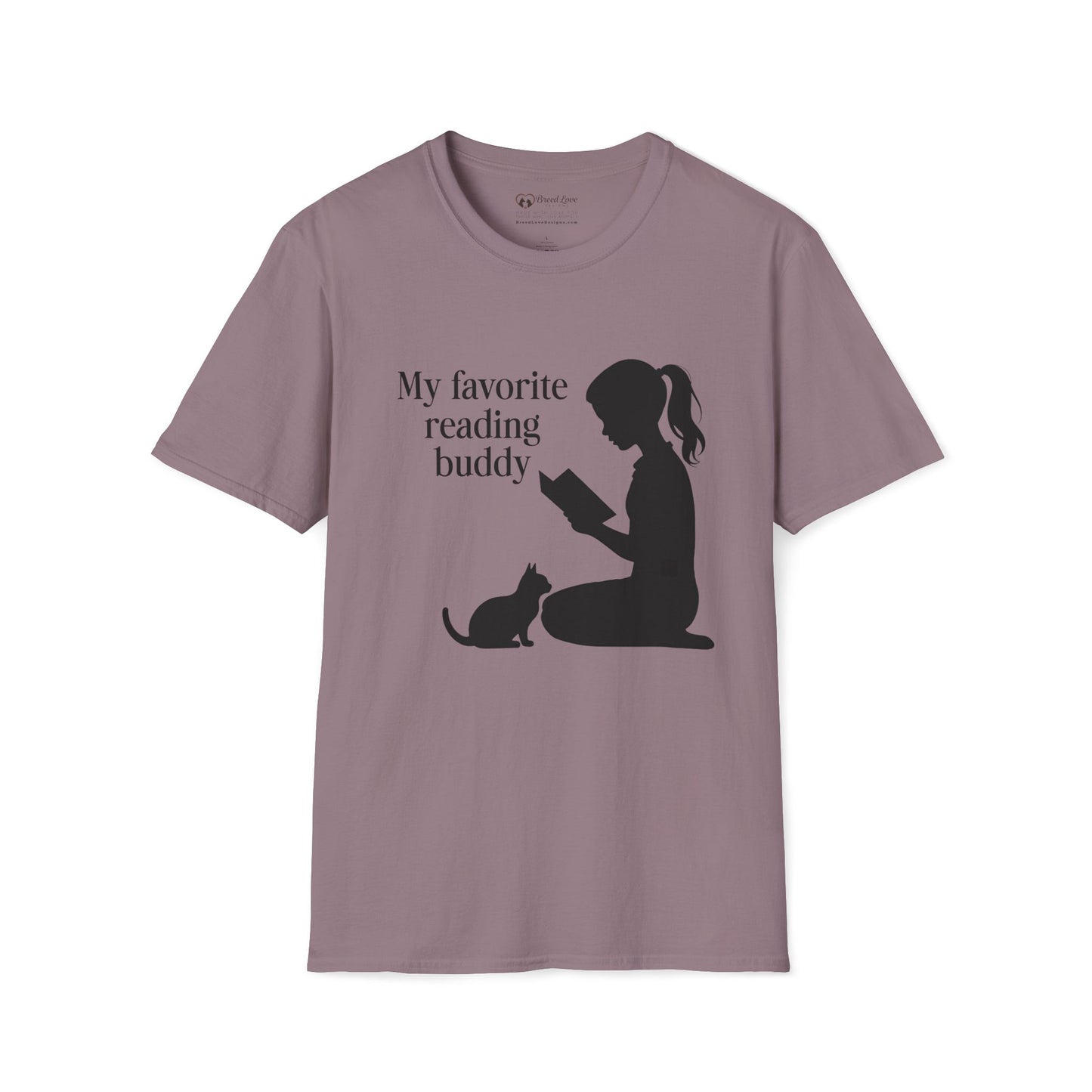 My Favorite Reading Buddy Cat T-Shirt