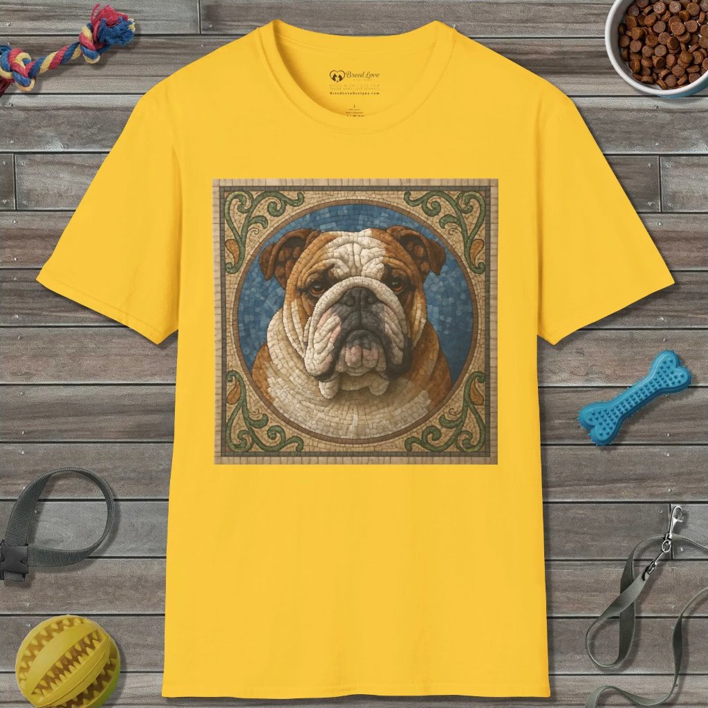 Bulldog Mosaic T-Shirt