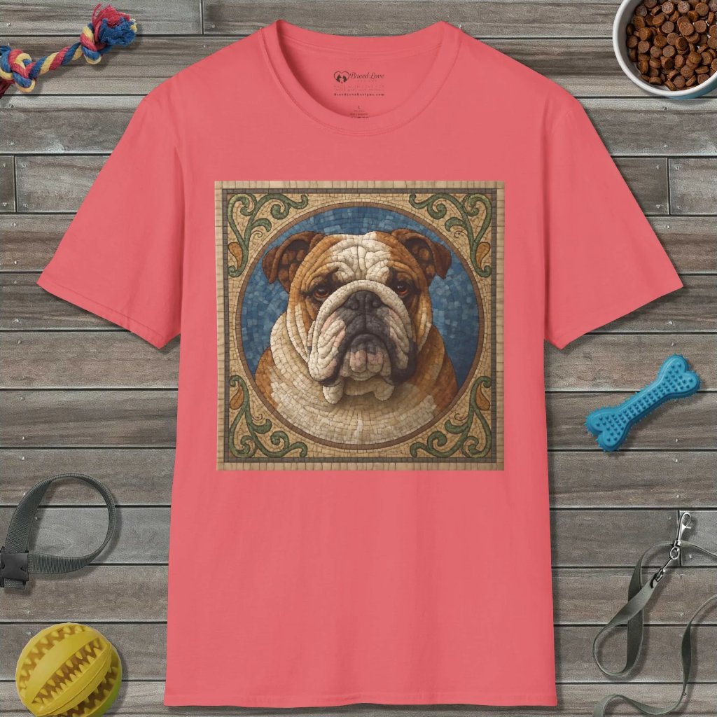 Bulldog Mosaic T-Shirt