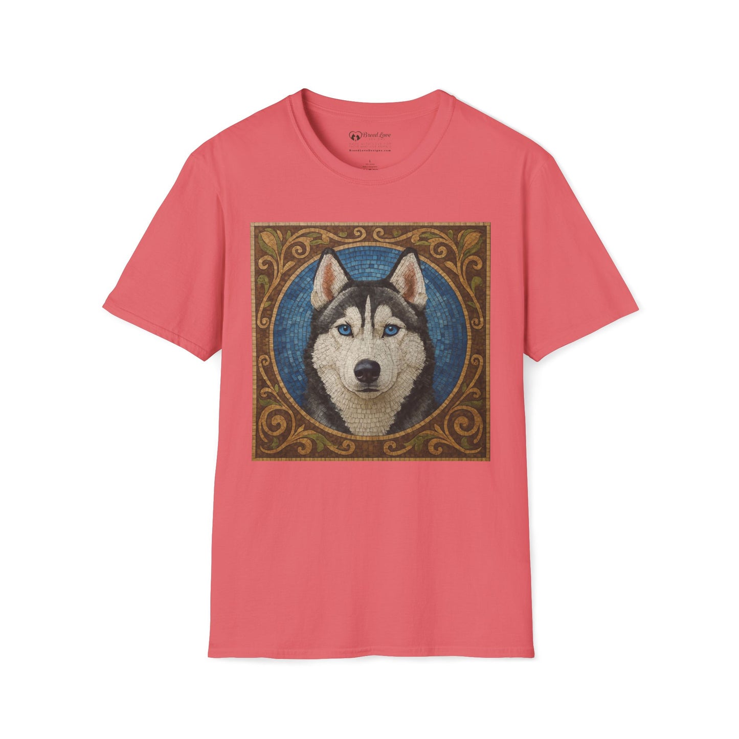 Siberian Husky Mosaic T-Shirt