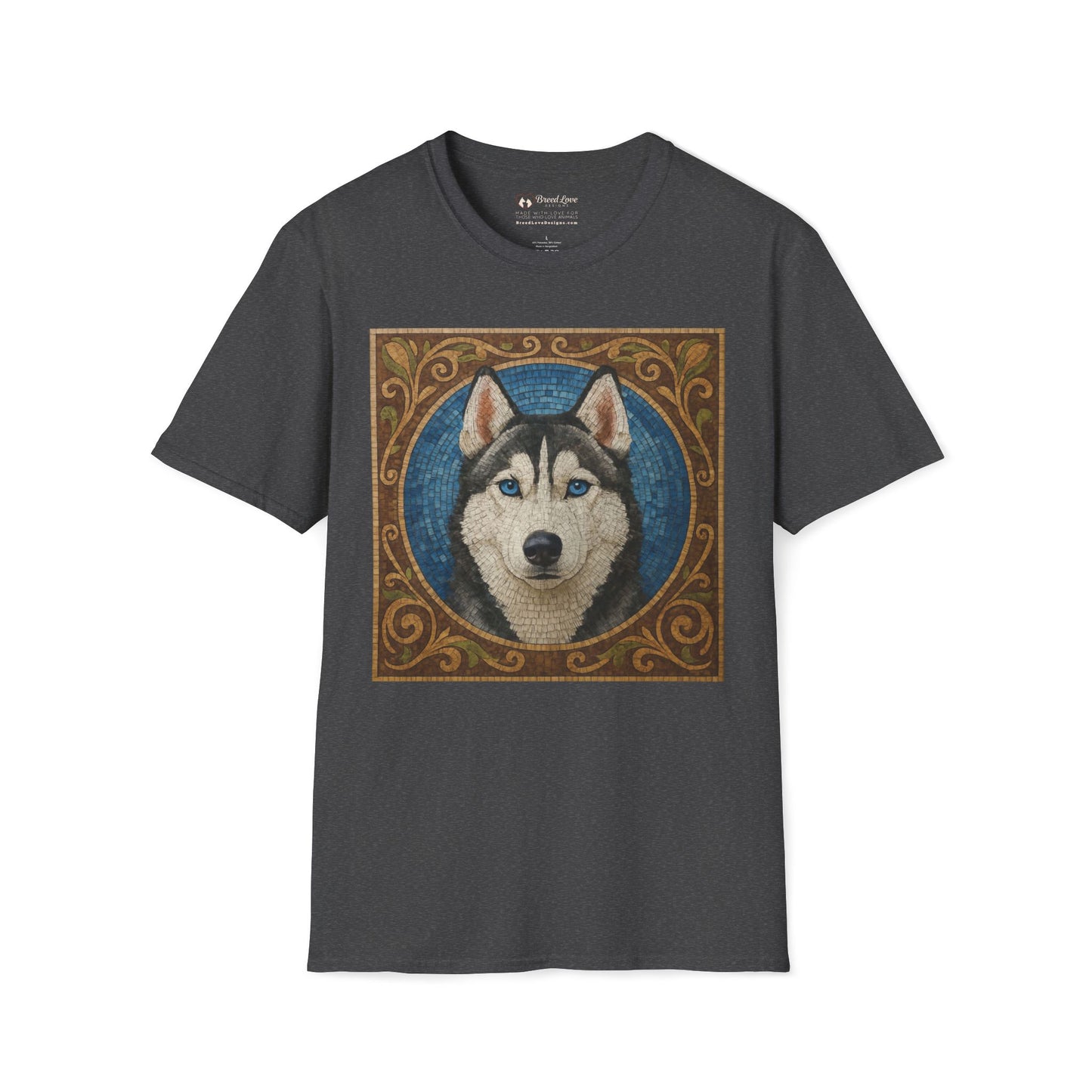 Siberian Husky Mosaic T-Shirt