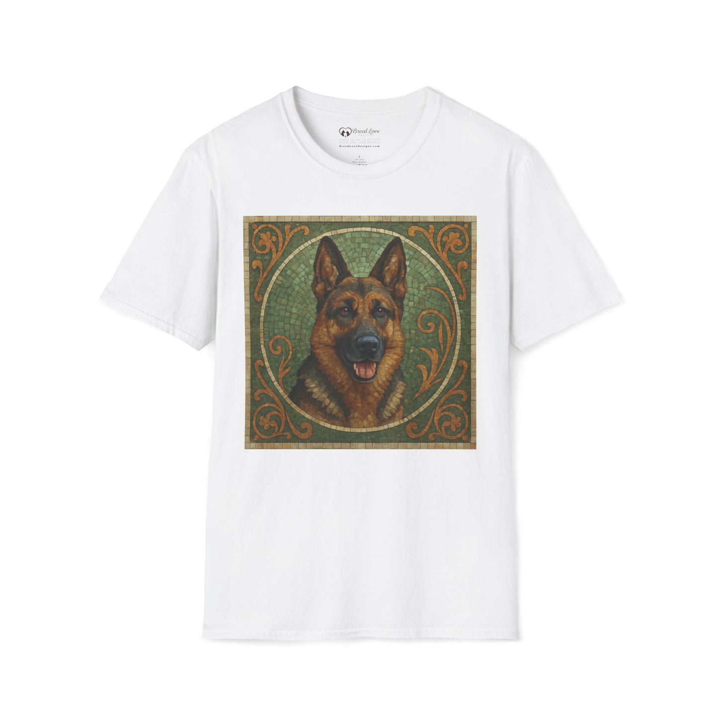 German Shepherd Mosaic T-Shirt