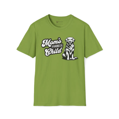 Mom's Favorite Child - Golden Retriever T-Shirt
