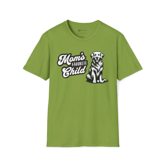 Mom's Favorite Child - Golden Retriever T-Shirt