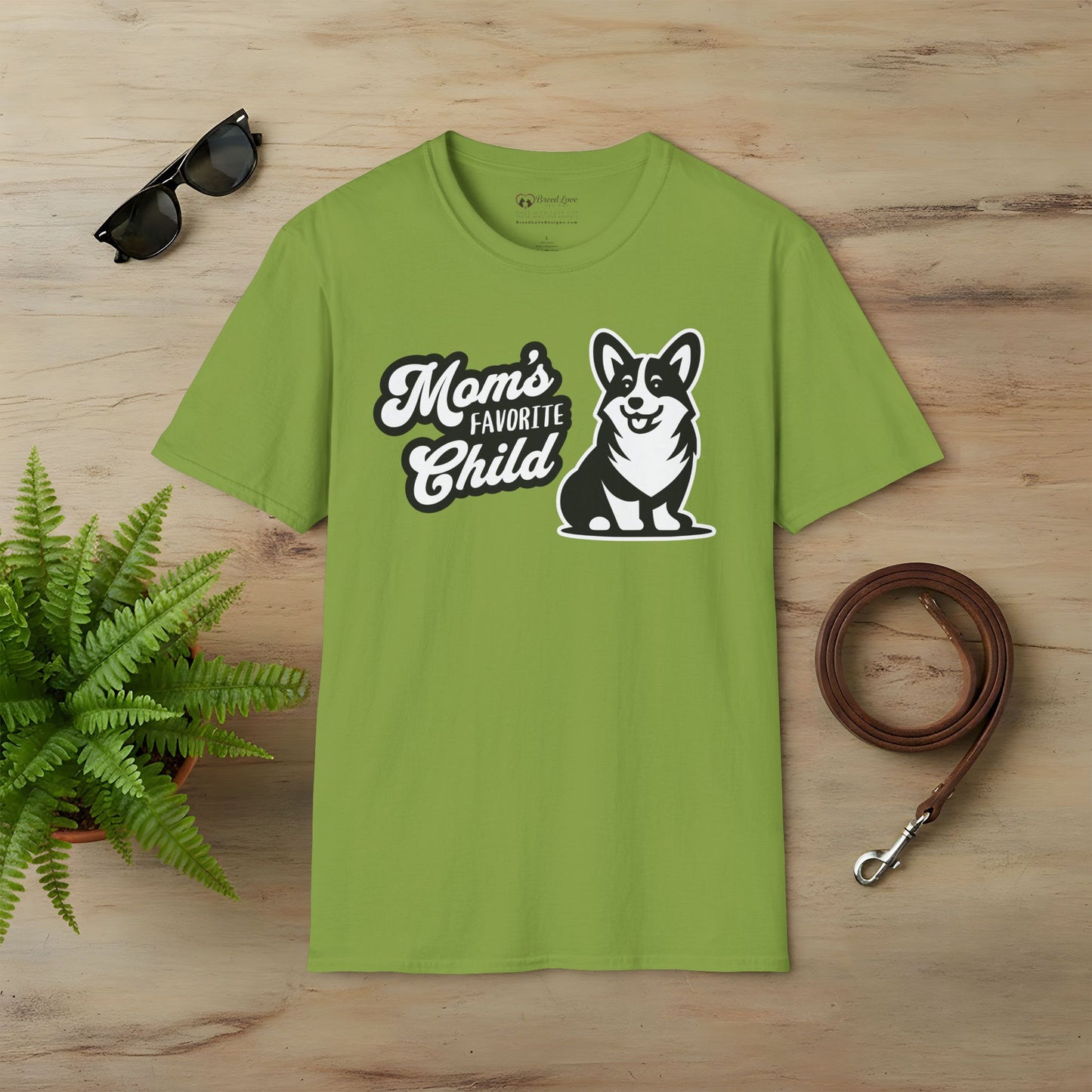 Mom's Favorite Child - Corgi T-Shirt