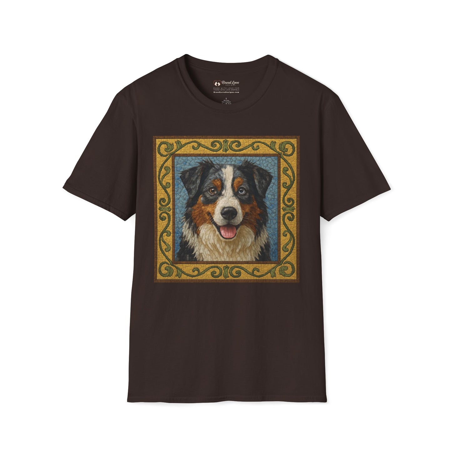 Australian Shepherd Mosaic T-Shirt