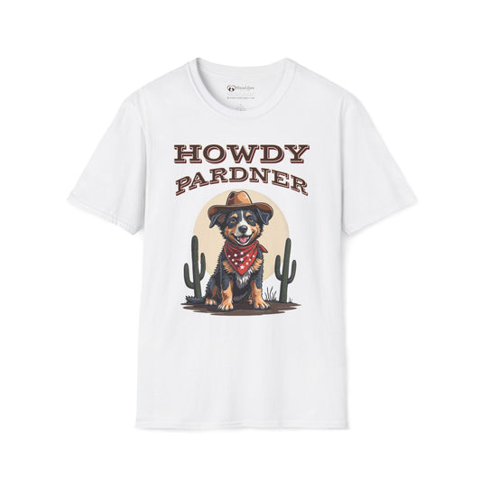 Howdy Pardner Border Collie T-Shirt