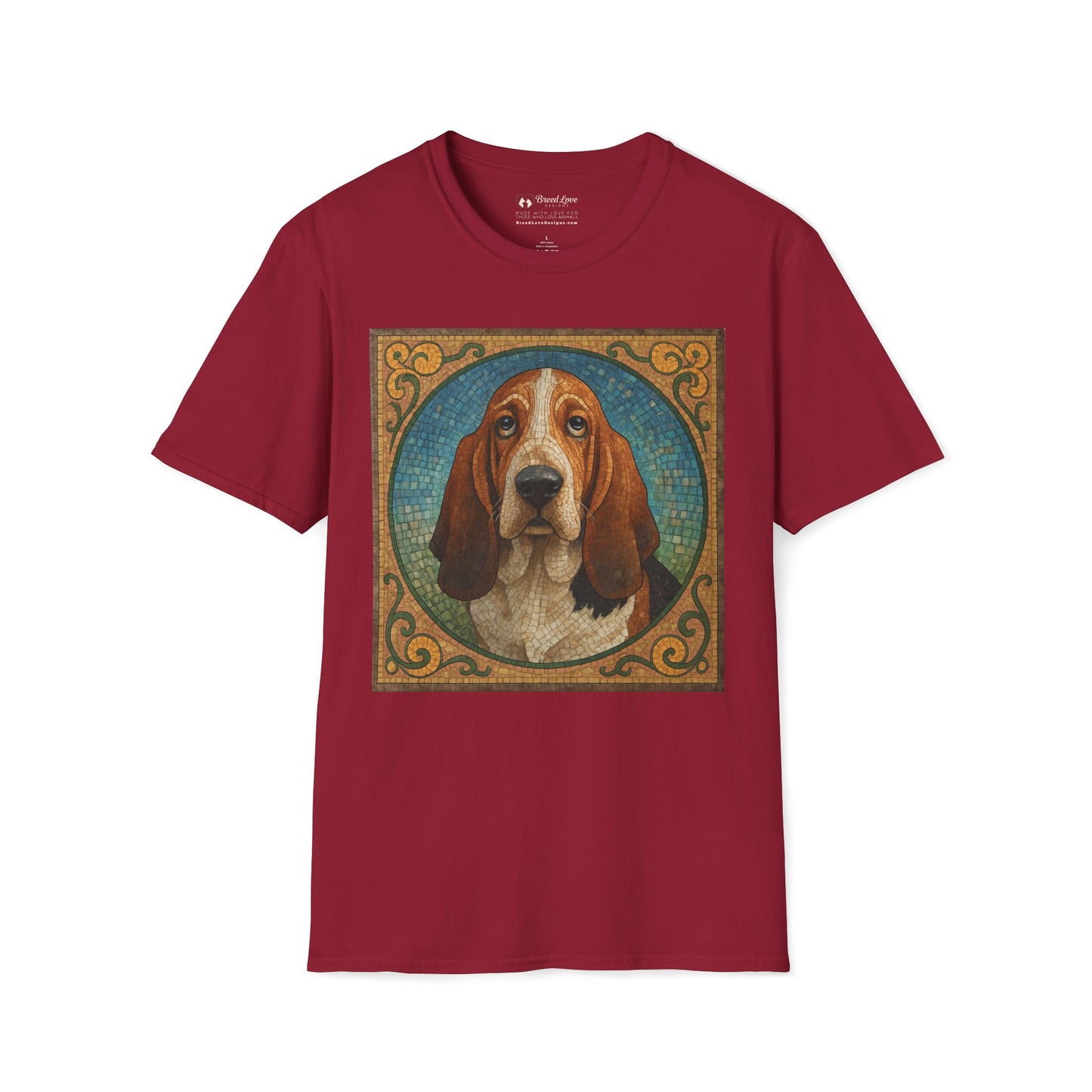 Basset Hound Mosaic T-Shirt