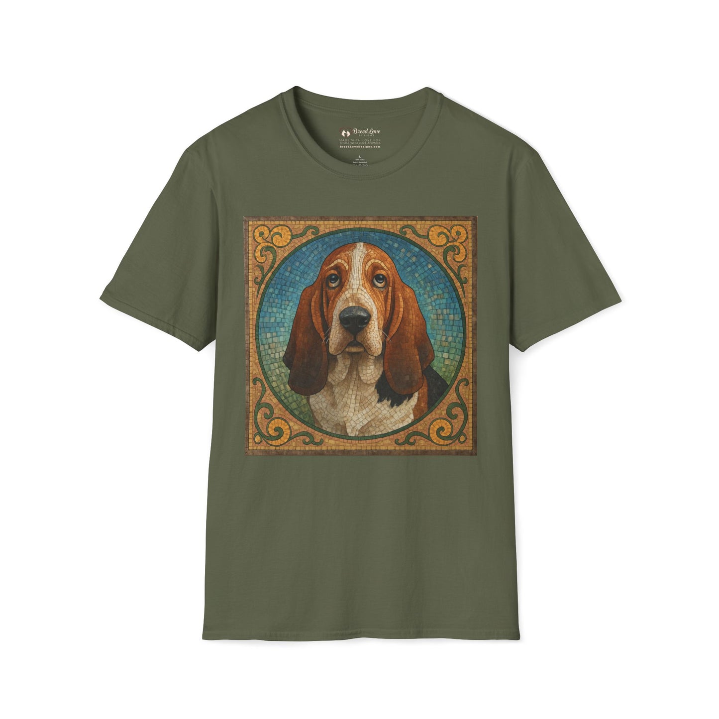 Basset Hound Mosaic T-Shirt