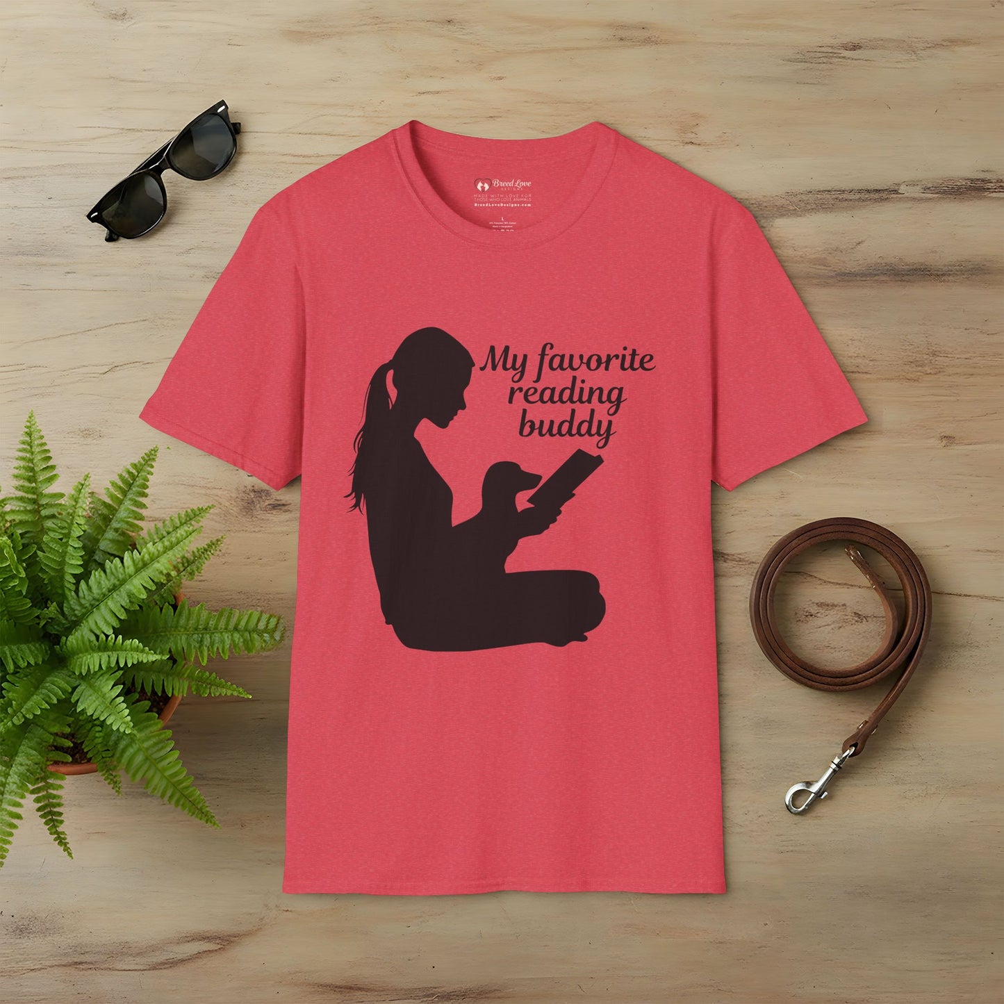 My Favorite Reading Buddy Dog T-Shirt