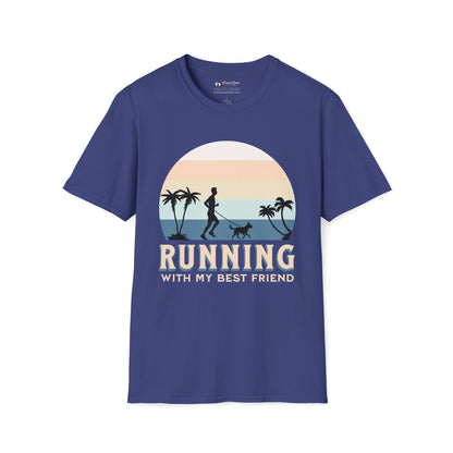 Running With My Best Friend - Male T-Shirt