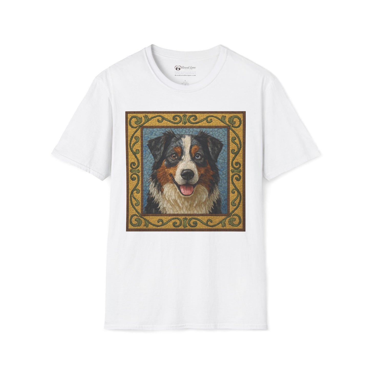 Australian Shepherd Mosaic T-Shirt