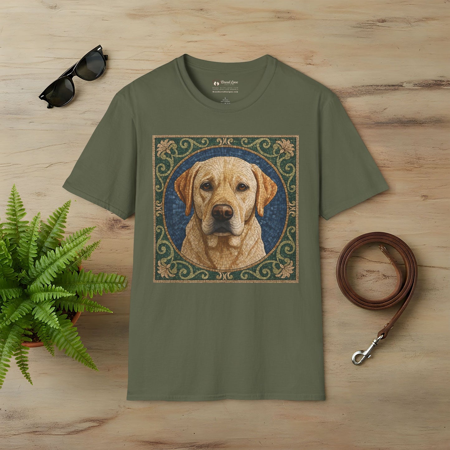 Yellow Lab Mosaic T-Shirt