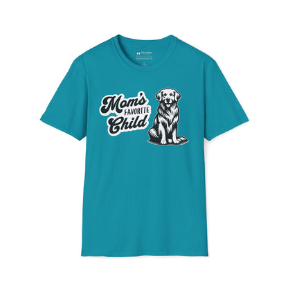 Mom's Favorite Child - Golden Retriever T-Shirt