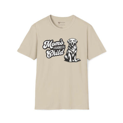 Mom's Favorite Child - Golden Retriever T-Shirt