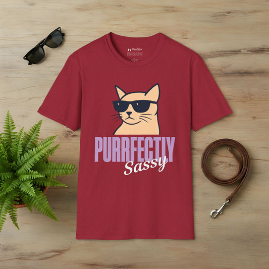 Purrfectly Sassy T-Shirt