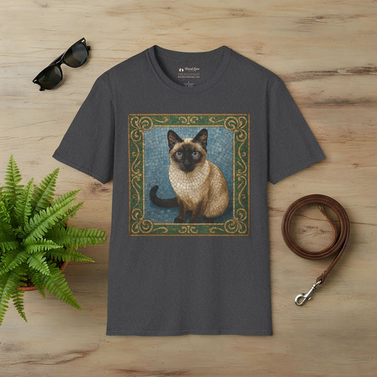 Siamese Cat Mosaic T-Shirt
