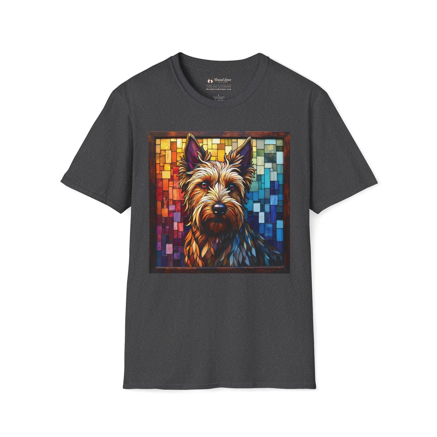 Stained Glass Terrier T-Shirt