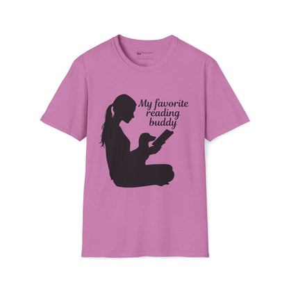 My Favorite Reading Buddy Dog T-Shirt
