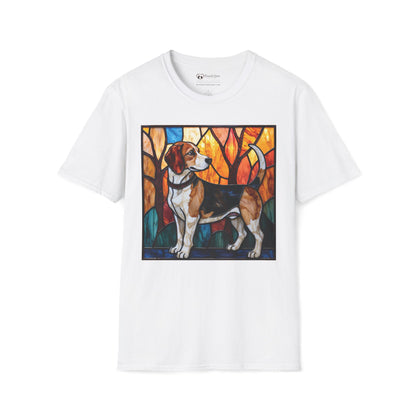 Stained Glass Beagle T-Shirt
