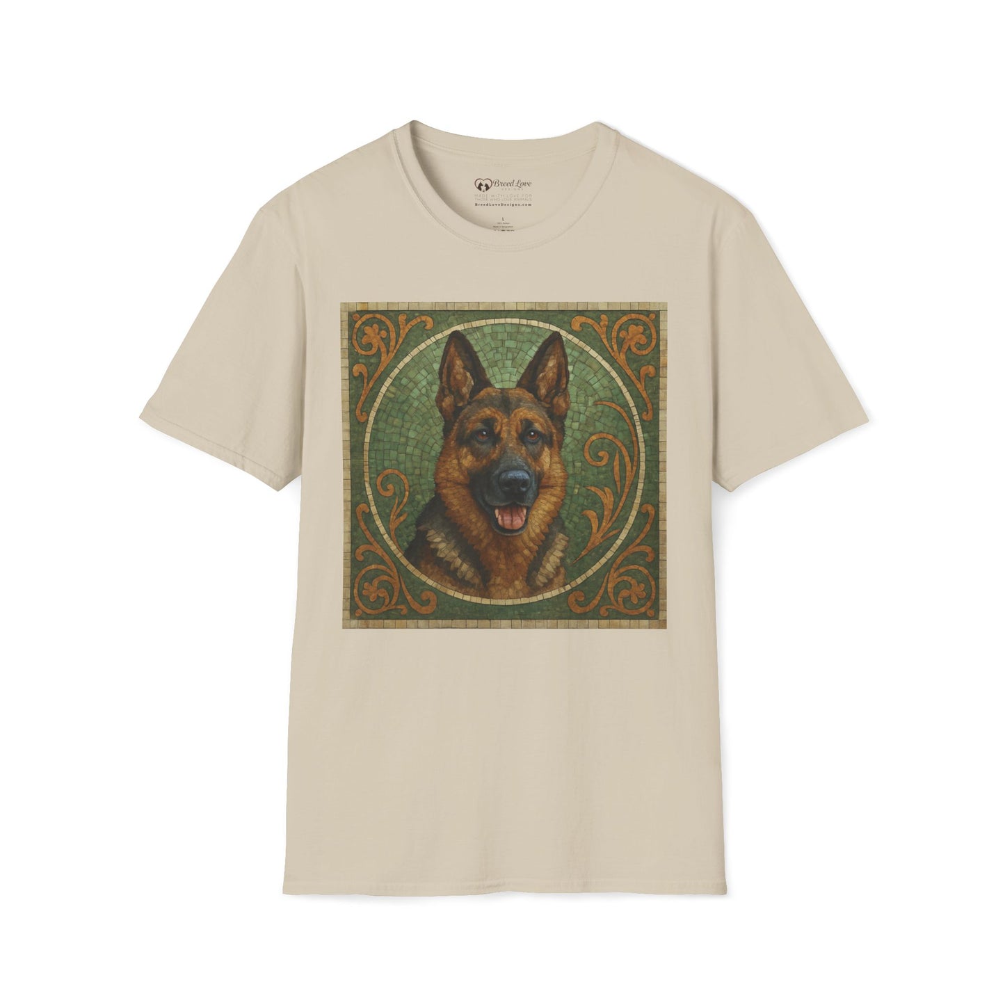 German Shepherd Mosaic T-Shirt